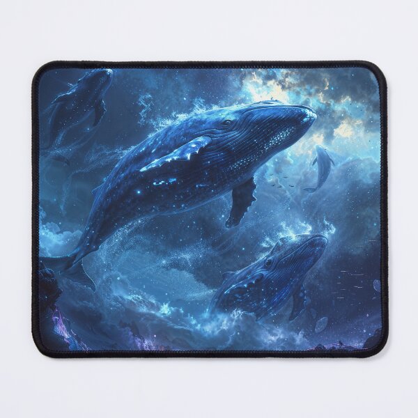 Item preview, Whale - Cosmic Artwork designed and sold by QuantumDrift.