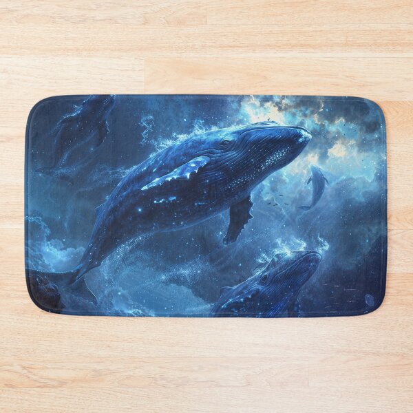 Item preview, Whale - Cosmic Artwork designed and sold by QuantumDrift.