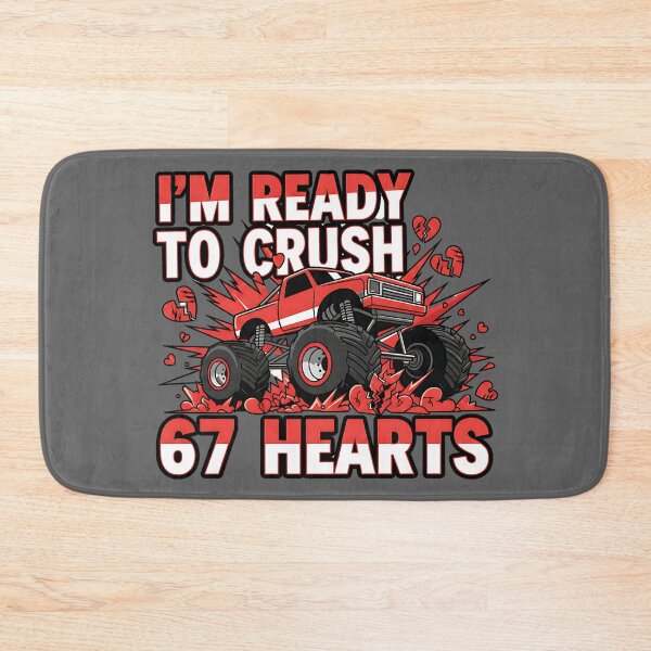 Item preview, crush 67 hearts boys funny school valentines designed and sold by ArtDesignTp.