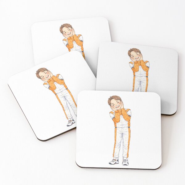Item preview, Oscar Piastri Cute Cartoon Formula 1 Fan Art designed and sold by Reyxava.