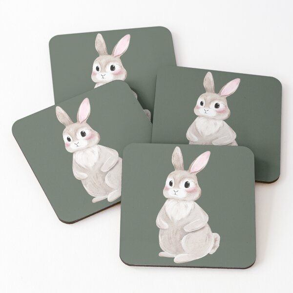 Item preview, Sweet Baby Bunny Watercolor designed and sold by Sagi Jane Art.