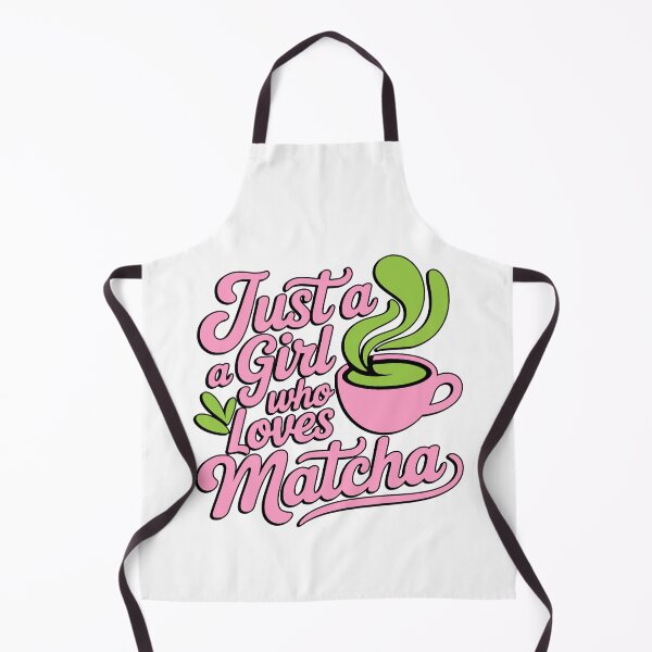 Item preview, Just a Girl Who Loves Matcha Cute Typography designed and sold by PMCreative.