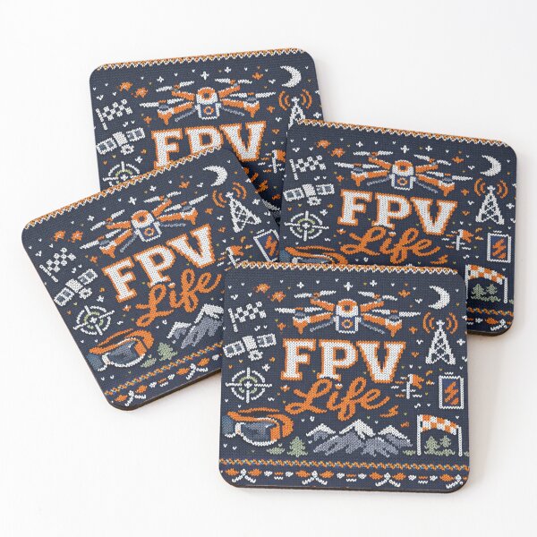 Item preview, FPV Life Drone Racing Pilot Knitting Pattern designed and sold by Mauswohn.