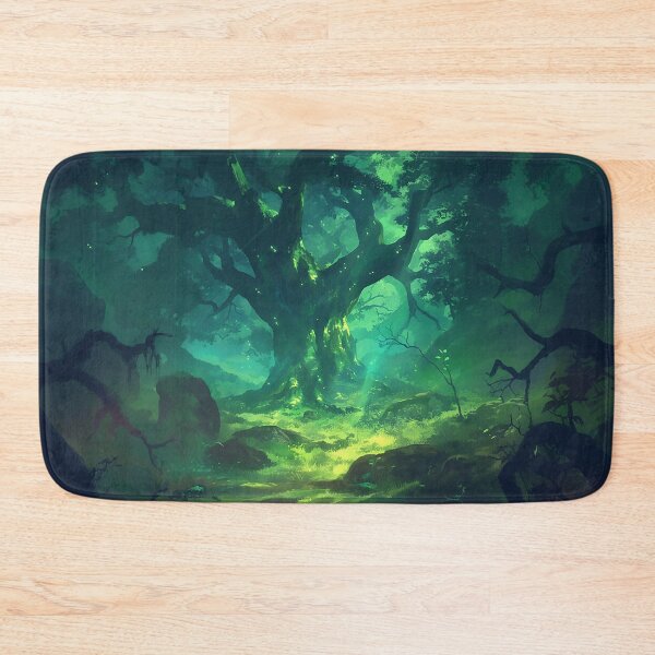 Item preview, Mystical Ancient Tree In Glowing Forest designed and sold by Christian Weiss.