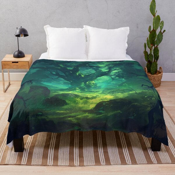 Item preview, Mystical Ancient Tree In Glowing Forest designed and sold by Christian Weiss.