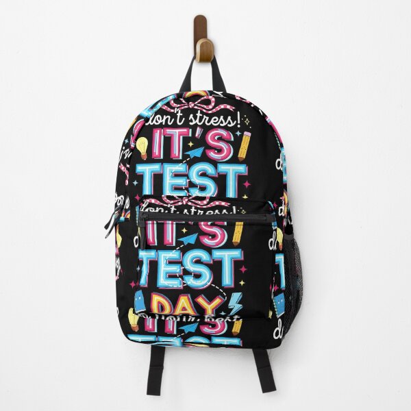 Item preview, Rock The Test Don't Stress Just Do Your Best Teacher Testing Coquette Bow designed and sold by b3ida-zl.