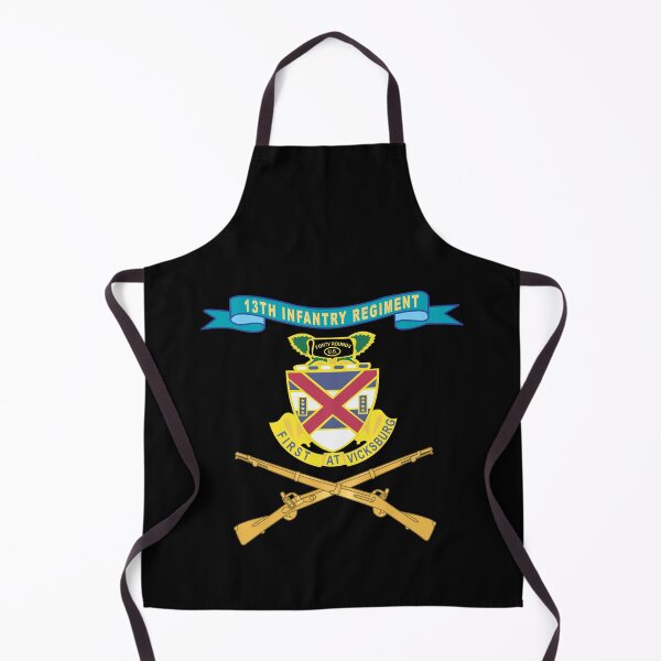 Item preview, Army - 13th Infantry Regiment - DUI w Ribbon - Br X 300 designed and sold by Military Insignia Products.