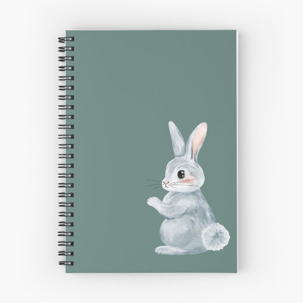 Item preview, Sweet Pastel Blue Bunny designed and sold by Sagi Jane Art.