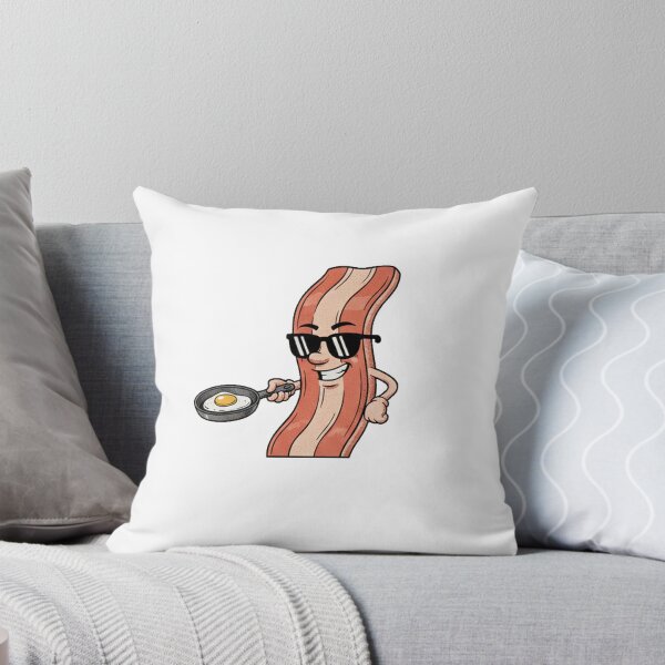 Item preview, Cool Sizzling Bacon Chef with Fried Egg designed and sold by LessSugar.