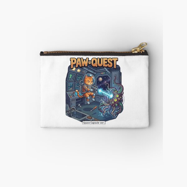 Item preview, Paw Quest Space Explorer Cat – Cute Astronaut Kitty Adventure designed and sold by PawMic.