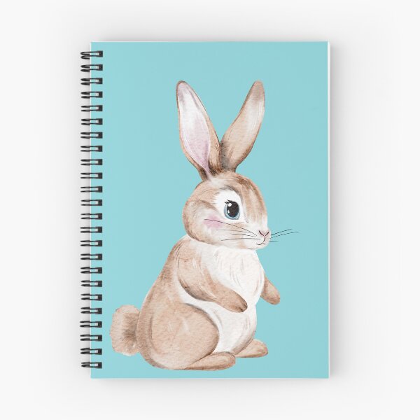 Item preview, Cute Brown Bunny Watercolor designed and sold by Sagi Jane Art.