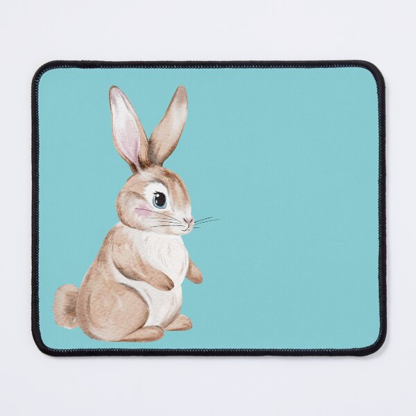 Item preview, Cute Brown Bunny Watercolor designed and sold by Sagi Jane Art.