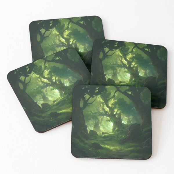 Item preview, Magical Forest Path Beneath Ancient Trees designed and sold by Christian Weiss.