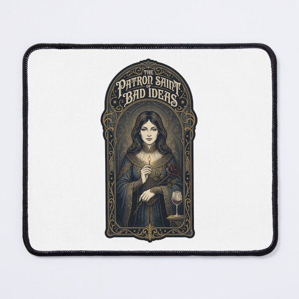 Item preview, Funny Mental Health, Saint, Bad Ideas designed and sold by Shoot-The-Moon.