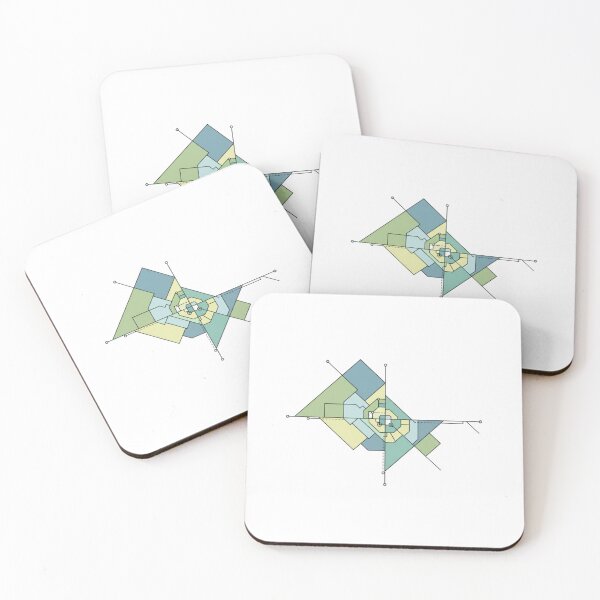 Item preview, [CITY] District Map: Geometric Minimalist Urban Design designed and sold by FiveBlessings.