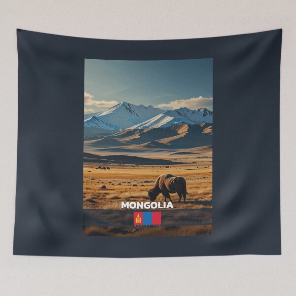 Item preview, Mongolia Travel  designed and sold by Thistle-TShop.