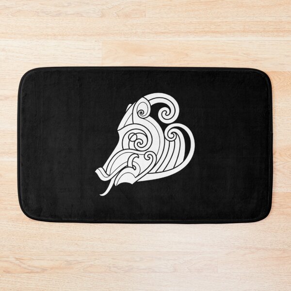 Item preview, The Primal Strength Celtic Knotwork Wild Boar designed and sold by LorlenLoot.