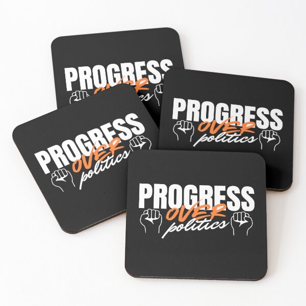 Item preview, Progress Over Politics designed and sold by ActOutTees.