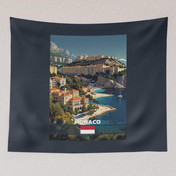 Item preview, Monaco Travel  designed and sold by Thistle-TShop.