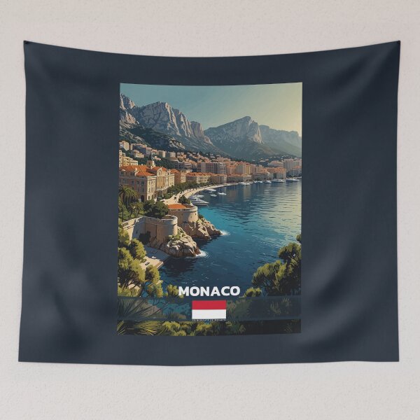Item preview, Monaco Travel  designed and sold by Thistle-TShop.