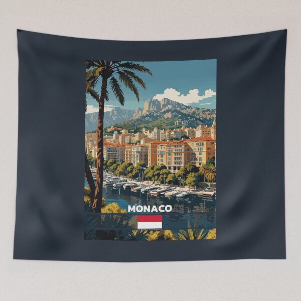 Item preview, Monaco Travel  designed and sold by Thistle-TShop.