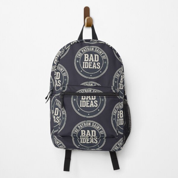 Item preview, Bad Ideas, Chaotic, Funny Mental Health slogan designed and sold by Shoot-The-Moon.