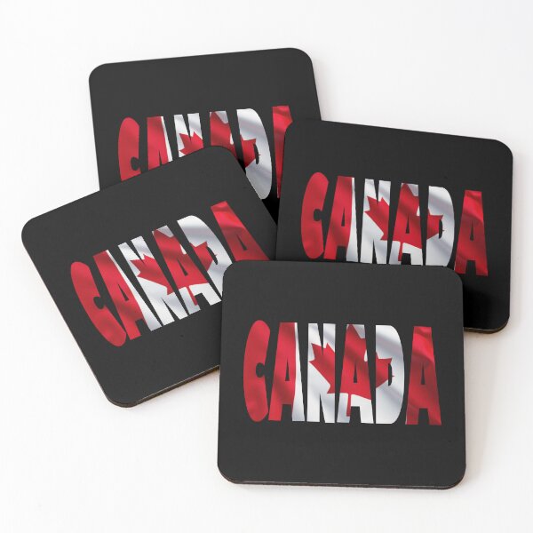 Item preview, Canada Typography with Canadian Flag - Patriotic Canada Design designed and sold by dkza.