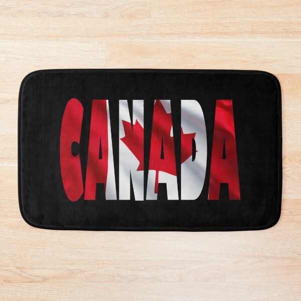 Item preview, Canada Typography with Canadian Flag - Patriotic Canada Design designed and sold by dkza.