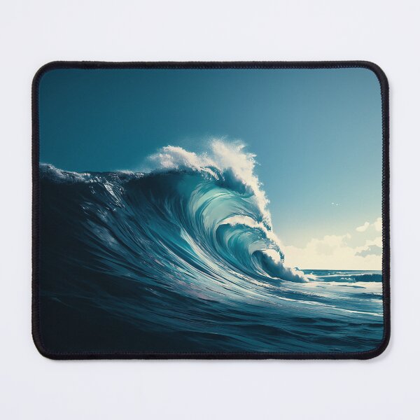 Item preview, Powerful Ocean Wave Curling At Sunrise designed and sold by Christian Weiss.