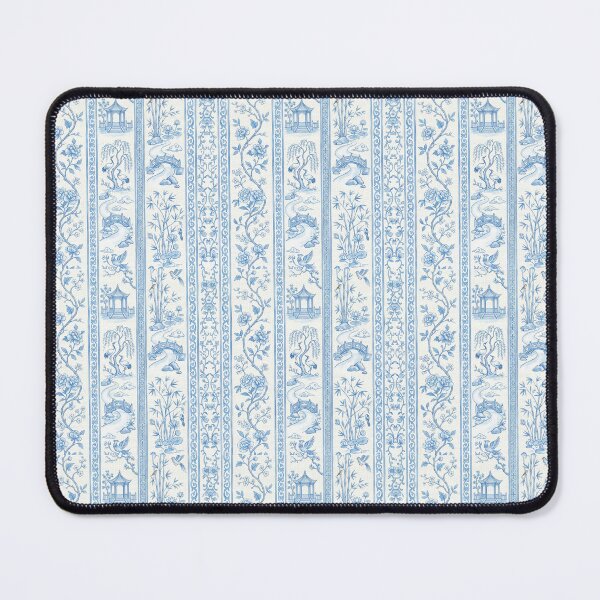 Item preview, Traditional Chinoiserie in striped pattern designed and sold by Miller Designs Print & Pattern.