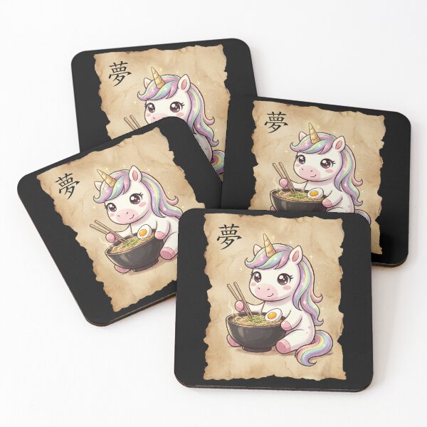 Item preview, Kawaii Unicorn Ramen Lover - Japanese Dream Noodles designed and sold by Bongocomic.