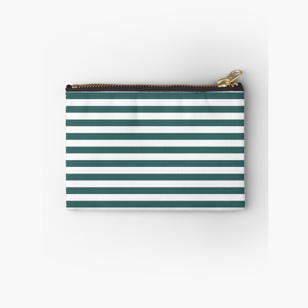 Item preview, Striped White And Teal Pattern designed and sold by pattern-archive.