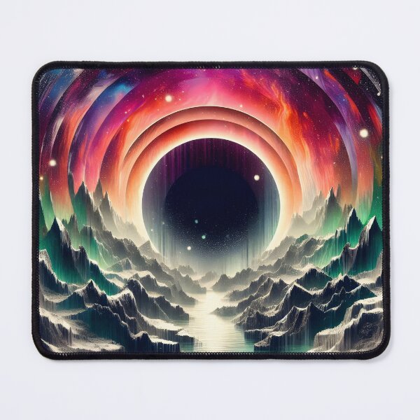 Item preview, Aurora Borealis and Eclipse, Ai Generated Art   designed and sold by ACC .