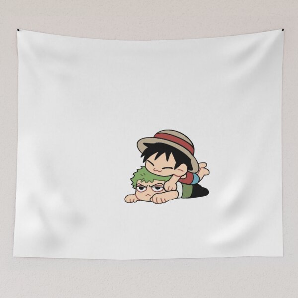Item preview, Cute Luffy And Zoro Chibi Friends designed and sold by Snowdog-Art.