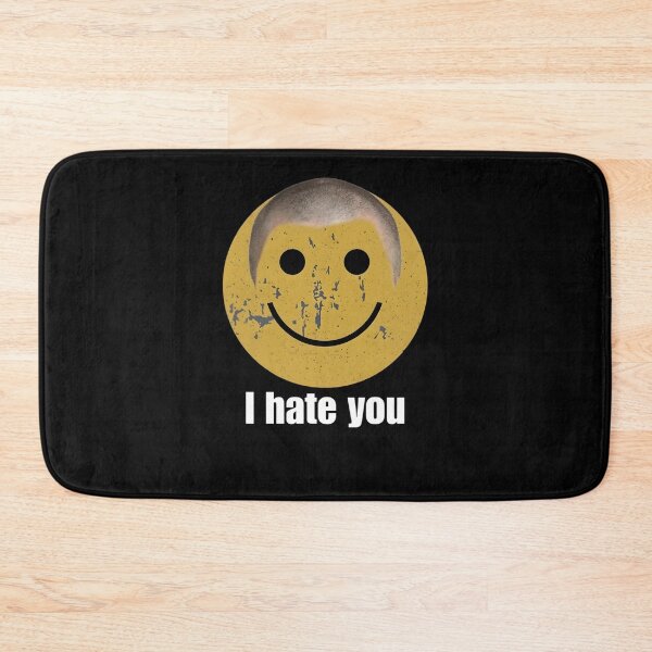 Item preview, Distressed Smiley I Hate You - Funny Harry Meme designed and sold by sapnaela.