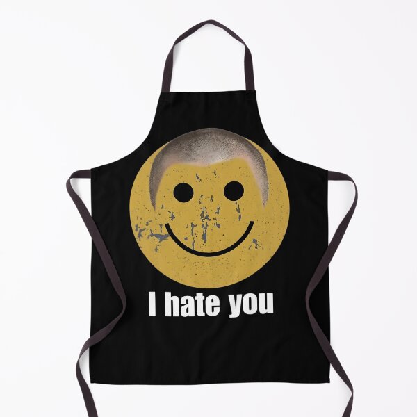 Item preview, Distressed Smiley I Hate You - Funny Harry Meme designed and sold by sapnaela.