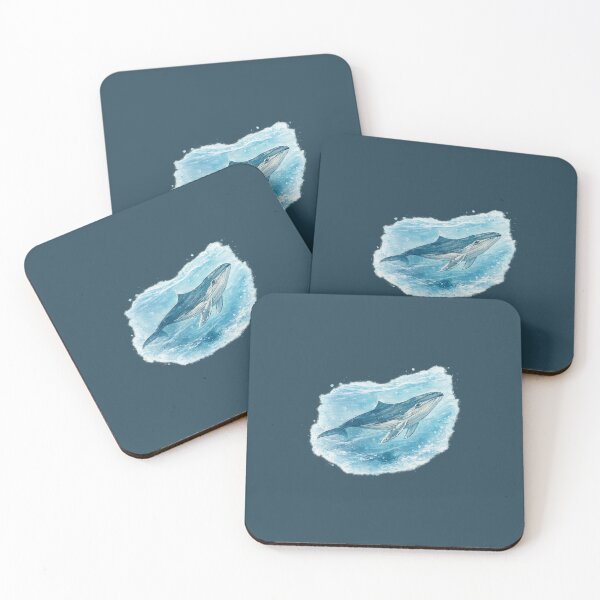 Item preview, Whale Watercolor Illustration designed and sold by Verdaire.