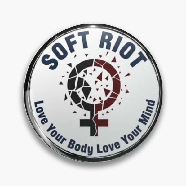 Item preview, Circular Soft Riot Love Your Body Love Your Mind designed and sold by Lola Style.