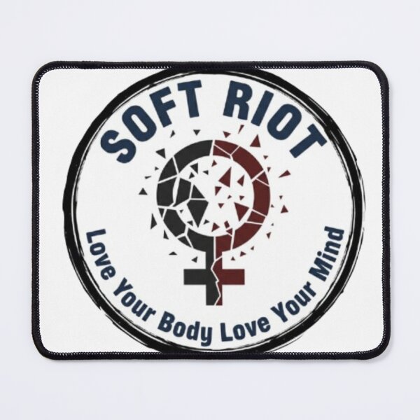 Item preview, Circular Soft Riot Love Your Body Love Your Mind designed and sold by Lola Style.