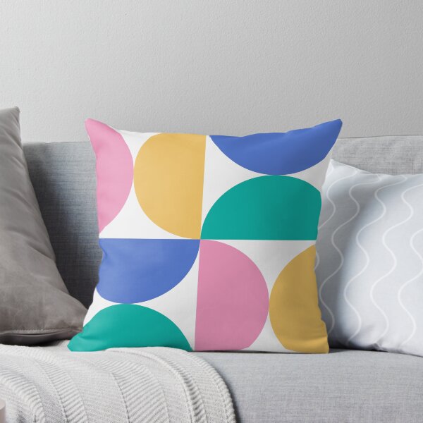 Item preview, Bold Bauhaus Mid Century Multicolor 19 designed and sold by colourpoems.