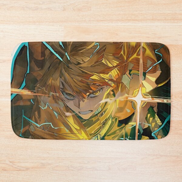 Item preview, Thunder Lightning Swordsman Anime Warrior – Electric Blade Power Art designed and sold by Dyan4.
