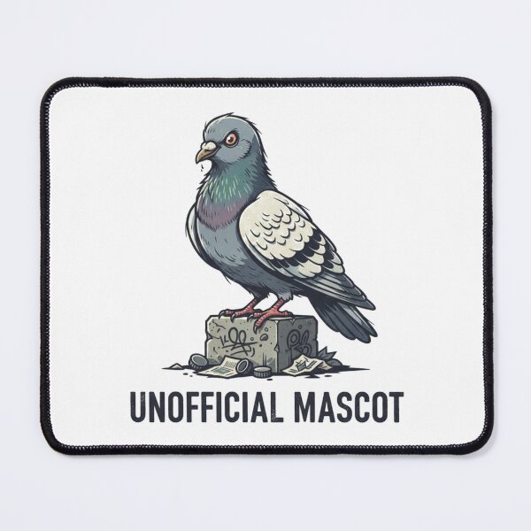 Item preview, Unofficial Mascot Gritty Pigeon designed and sold by FiveBlessings.