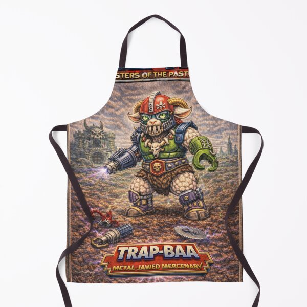 Item preview, Trap-Baa, Metal-Jawed Mercenary of the Badlands | Sheep-Man Sheepism Parody designed and sold by Thpoar.