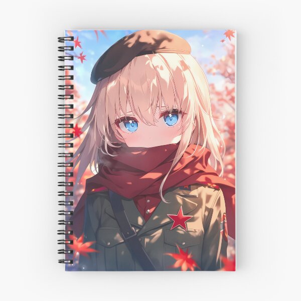 Item preview, Katyusha Girls Und Panzer Beret Red Scarf Autumn Breeze designed and sold by PMartistStudio.
