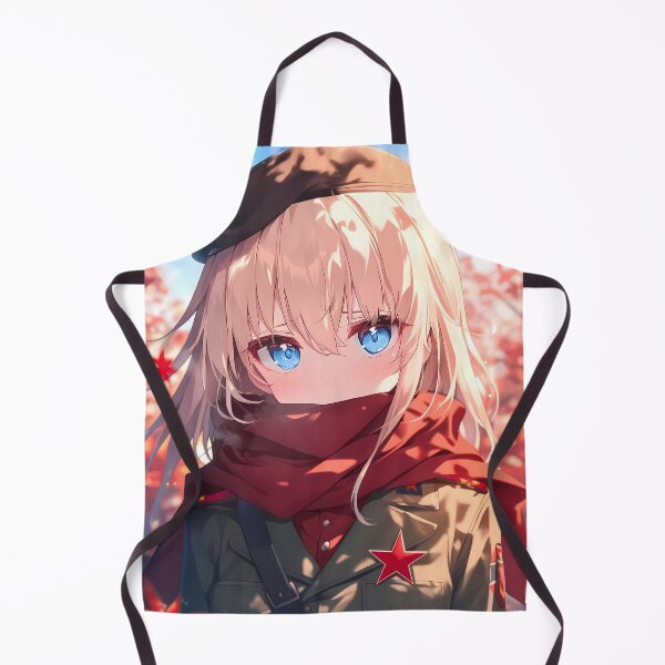 Item preview, Katyusha Girls Und Panzer Beret Red Scarf Autumn Breeze designed and sold by PMartistStudio.