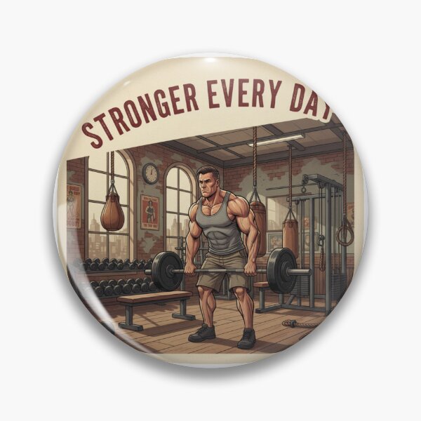 Item preview, STRONGER EVERY DAY. OLD SCHOOL designed and sold by MaciejErdon.
