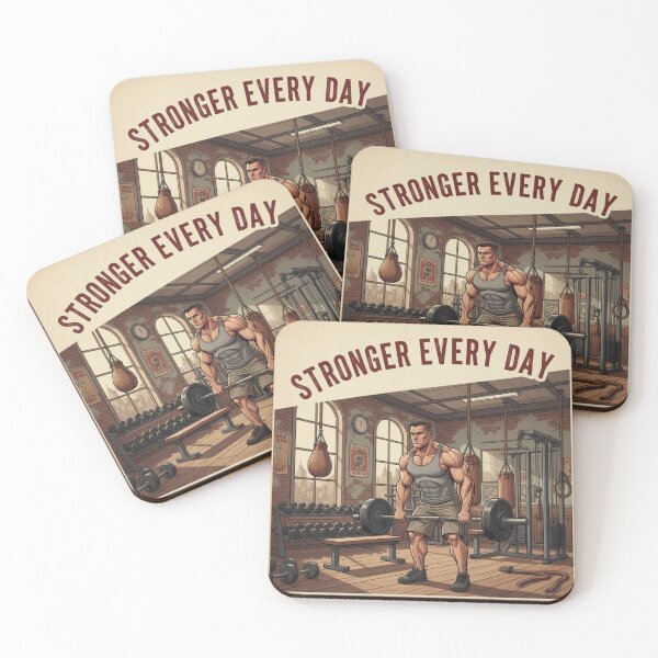 Item preview, STRONGER EVERY DAY. OLD SCHOOL designed and sold by MaciejErdon.