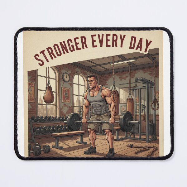 Item preview, STRONGER EVERY DAY. OLD SCHOOL designed and sold by MaciejErdon.