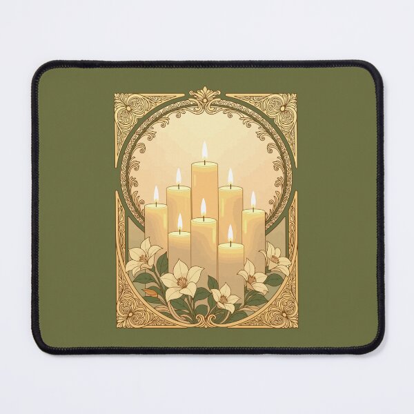 Item preview, Persian New Year Candles Sham of Enlightenment designed and sold by taiche.