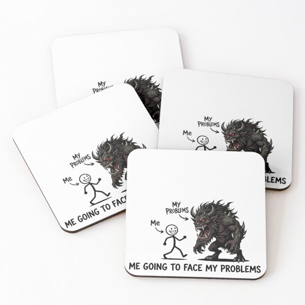 Item preview, Funny Monster Illustration designed and sold by Vikkokansana.